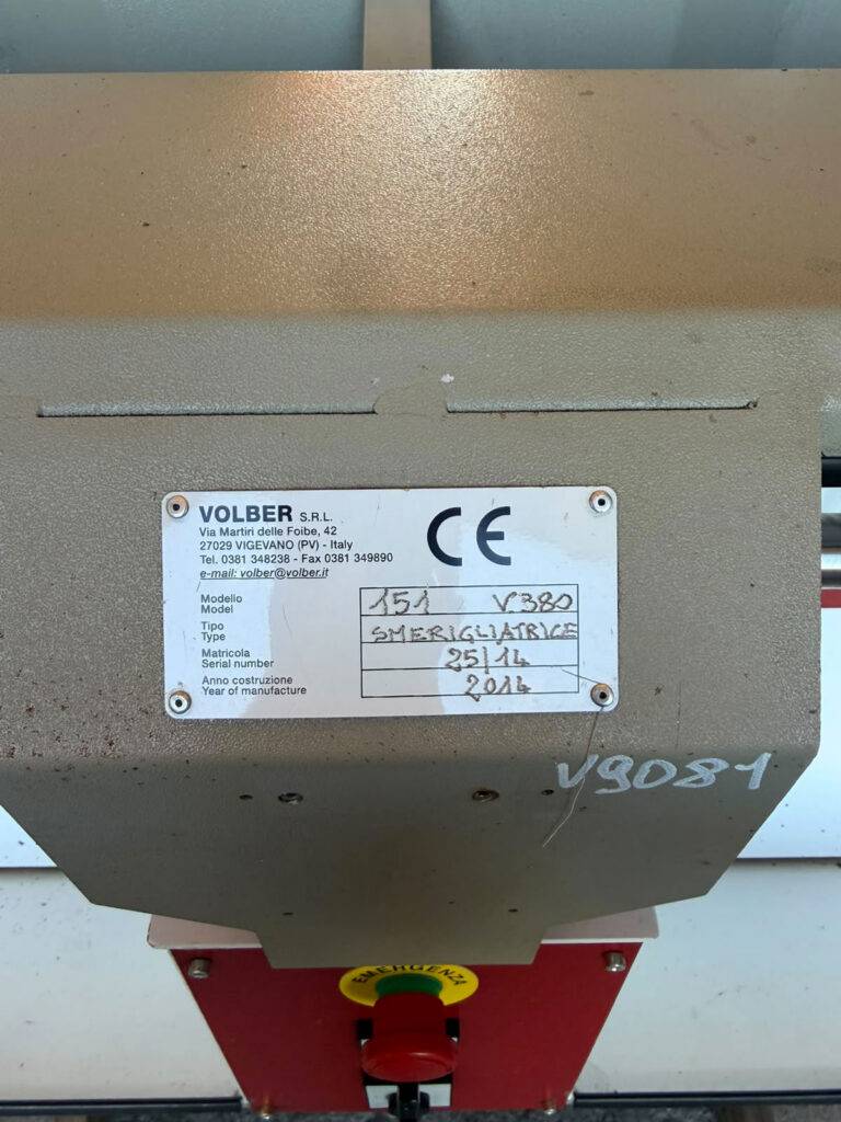 Smerigliatrice a tampone CE - 02